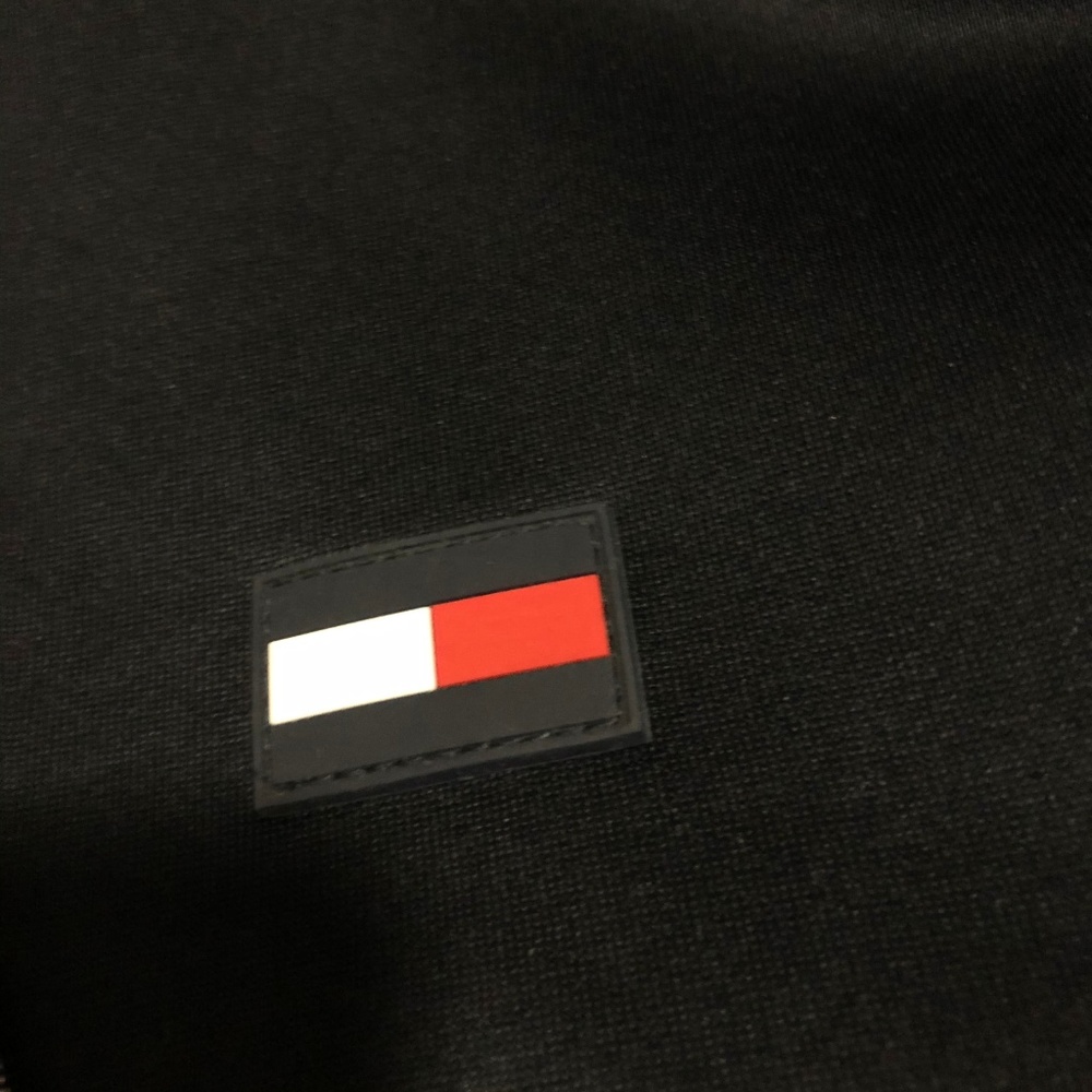 Tommy Hilfiger Spell Out Zip Hoodie Short Sleeve - Picture 2 of 7